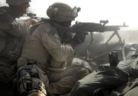 Fighting in the town of Garmsir last summer - the 24th MEU drove the Taliban out of that district in a 72 hour blitz while taking just one casualty