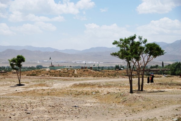 FOB Gardez - an island of American calm removed and isolated from the town they are supposed to portect