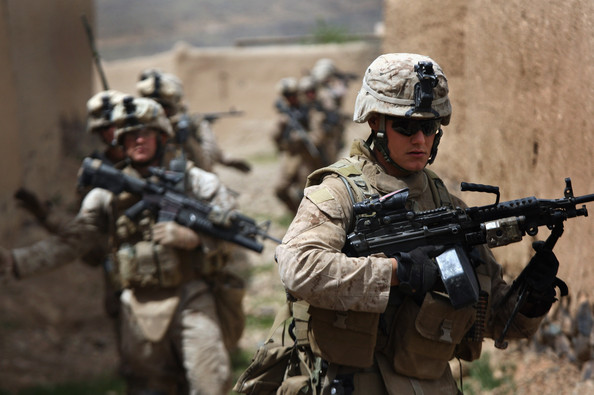 The Marines did not meet much resistance from Taliban fighters. Not hard to see why - these guys love to fight but that is not their mission now and my money is on the Marines coming up with innovative ways to accomplish the "hold and build" part of the mission.