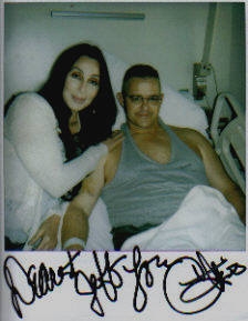 One of the reasons I am so happy to see Jeff is that he has fully recovered from bing badly wounded in Iraq.  But he got to hang out with Cher which is a bonus to be sure but there are better ways to meet celebrities