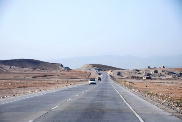 The truck by-pass around Jalalabad City.  This terminates right outside the large Army FOB at the Jalalabad airport but the US Army never uses it.  I asked a convoy leader once why and he did not know it was there and then added it was not in the SOP and therefore an unauthorized route.  The Army fob is less than a mile away from this point of the by-pass route