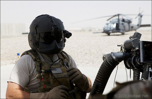 No idea what the helmet is for but this looks really cool and looking good is half the battle - another Pedro shot from Michael Yon