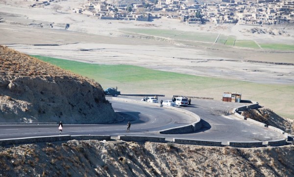 ANA checkpoint just west of Surobi. The Afghan security forces are clearly more active and operating in a consistently professional manner in and around Kabul.