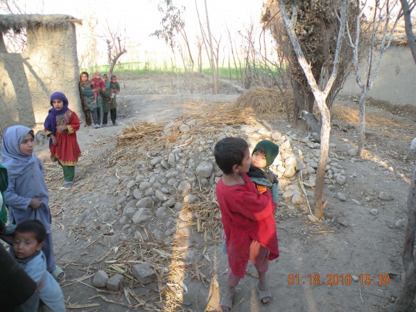 The usual victims - a small farming family just trying to get by.  The Taliban ineptitude with modern weapons increases the risk for normal Afghans who normally would not be tartgeted or affected by the war.