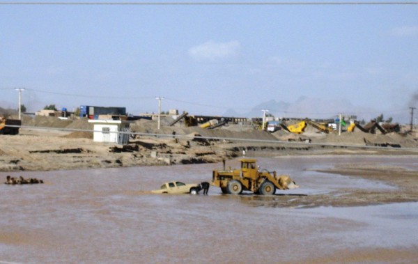 Floods like the one which hit Kandahar Province late last month are fast and cause a ton of damge to the fragile irrigation infrastrucutre