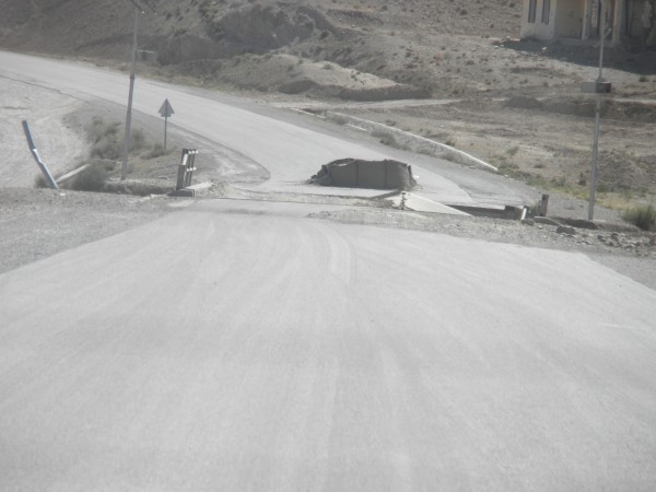 The ring road outside of Kandahar.  We used to run this route routinely just three years ago