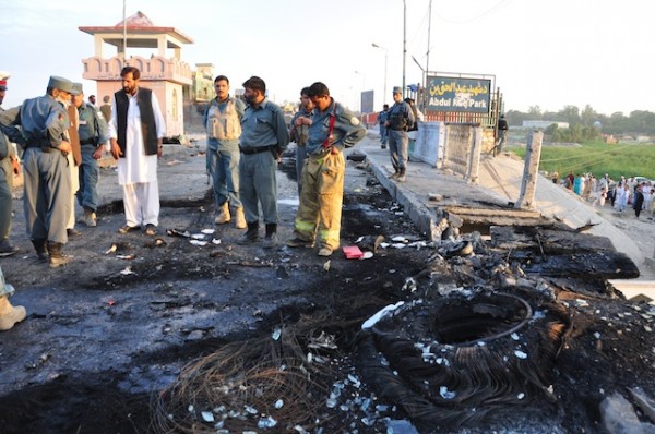 The fire damaged the road bed of the bridge which will be difficult to fix but it did not close the bridge.