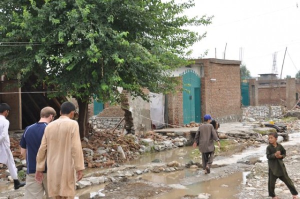 Just like last year the flood caused extensive damage and a few deaths in the villages on the east end of town. Capt A from Ghost Team, The Professor from the American NGO CHF (International) and I teamed up to try and find the source of the flooding and what could be done about it.