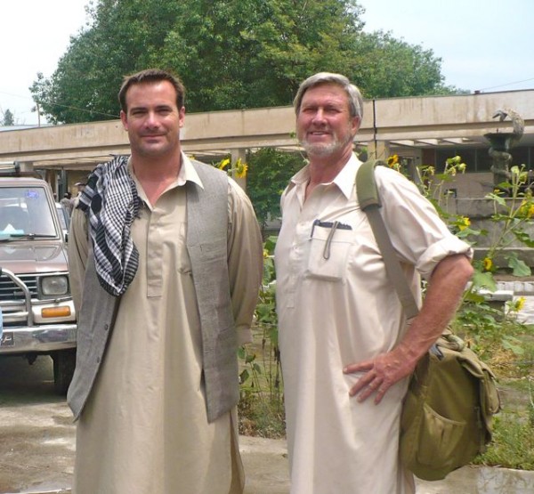 om right to left Dan Terry, Dr. Keith Rose, and one of Dan's Drivers. This photo is a few years old and taken in front of the CURE hospital. Dr. Rose is one of those self funded doctors (in his case a plastic surgeon who fixes cleft palates and builds ears and noses for kids who had theirs removed by the Taliban) volunteering at the CURE hospital in Afghanistan.