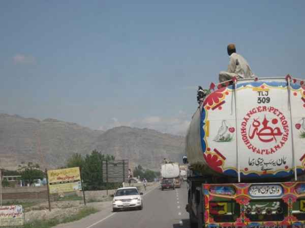 The fuel tanker fleet continues to use anti bording parties topside only now they are in place from the Torkham border all the way to Kabul.