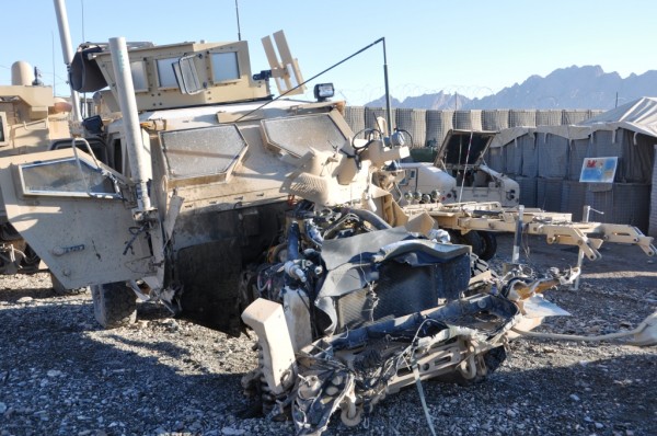 In 6 months the Marines have lost 3 MRAP's but no men to IED's