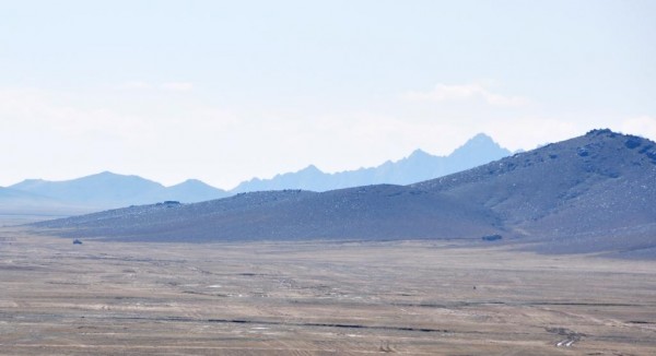 This is what the terrain and vegetation looks like in the Naw Zad valley