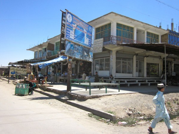 High noon in downtown Lashkar Gah - it will be a ghost town like this for at least another week