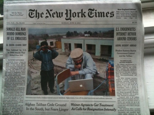 New York Times Sunday July 12, 2011