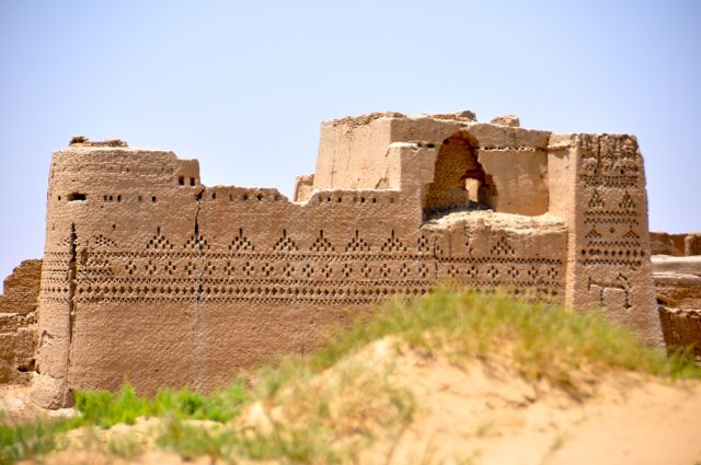 This cool old walled fort marks the start of a minefield at the tail end of a massive irrigation project. What are the chances that after spending billions on de-mining capacity that this thing could be cleared to allow us to finish our work? Zero