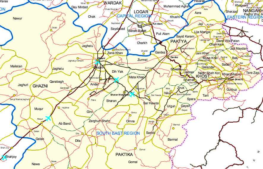 The Southeast Region - the next offensive is supposed to clear all of this